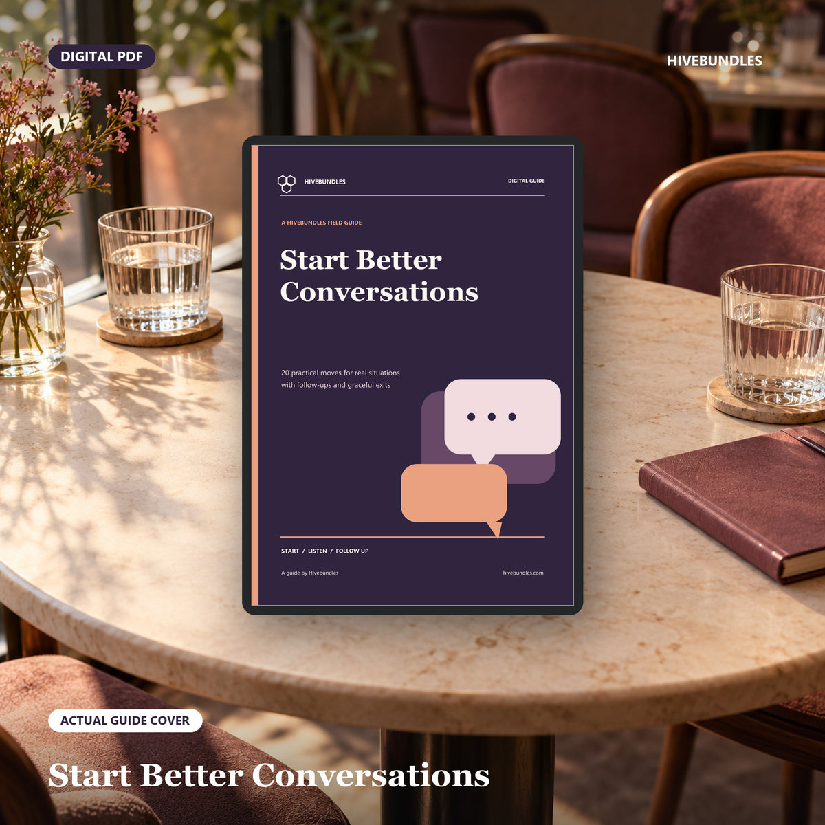 Start Better Conversations | 20 Practical Moves - cover