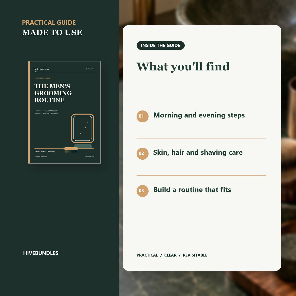 The Men’s Grooming Routine | Practical Guide - preview 3