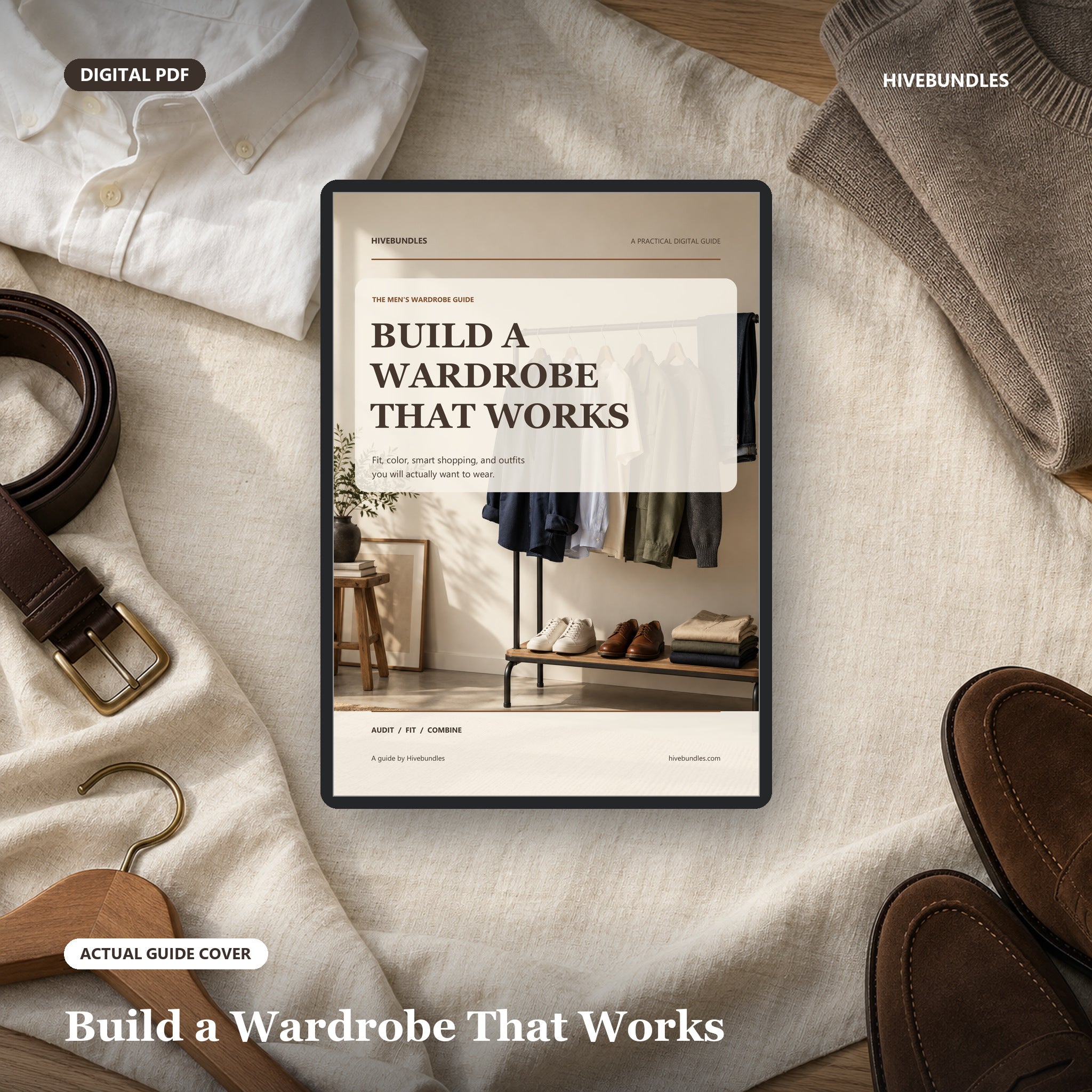 Build a Wardrobe That Works | Men’s Style Guide - cover