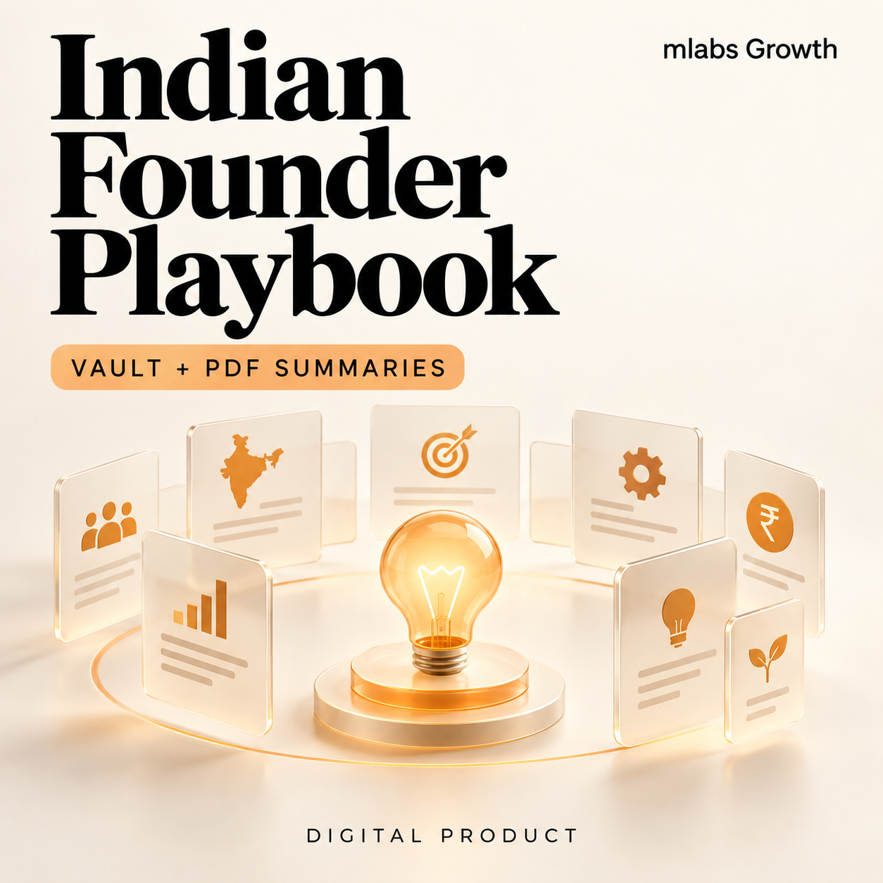 Indian Founder Playbook digital product cover