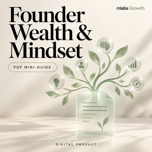 Founder Wealth & Mindset digital product cover