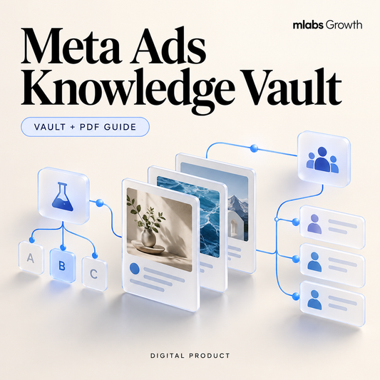 Meta Ads Knowledge Vault digital product cover
